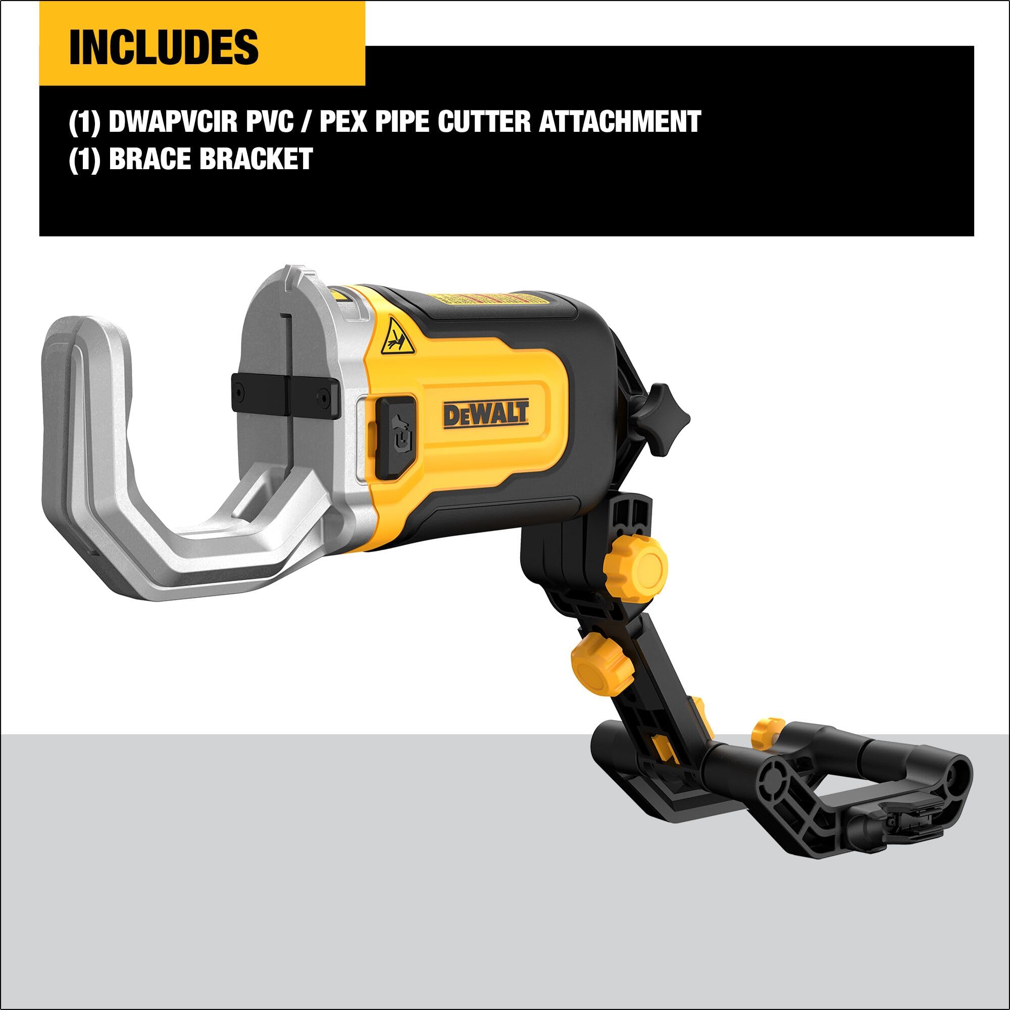 DEWALT quick-change brace system in action for rapid switching