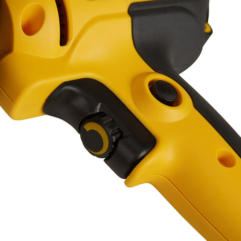 DEWALT sander fits 5-inch eight-hole paper for quick changes