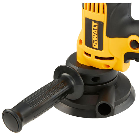 DEWALT sander mid-handle soft grip for reduced fatigue