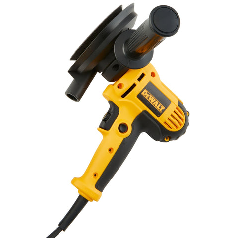 DEWALT sander side-handle balanced for precise control