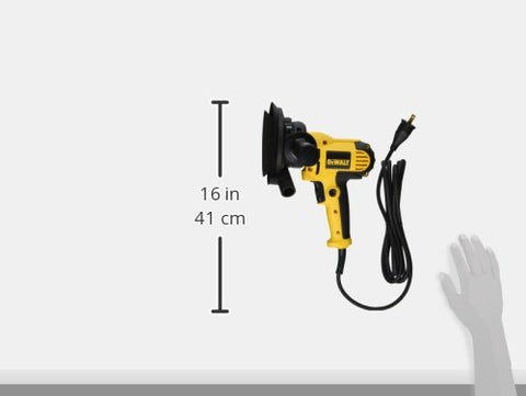 DEWALT sander in a workshop setup ready for projects