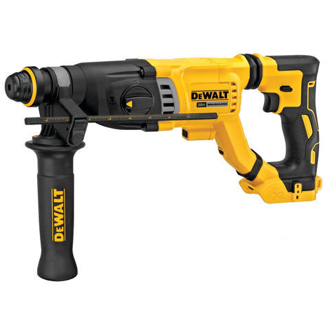 DEWALT SHOCKS Active Vibration Control reduces fatigue during long drilling sessions