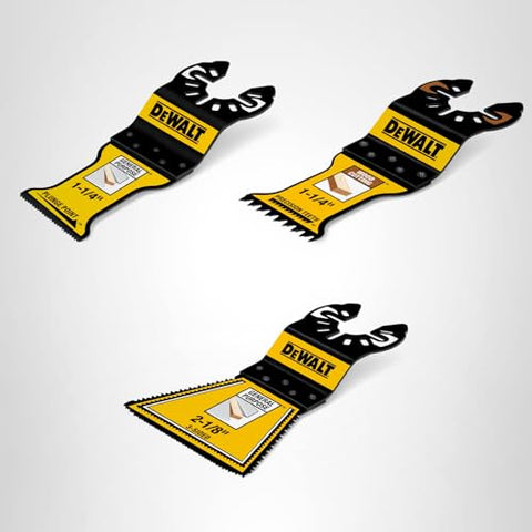 DEWALT blade helps cleanly fit electrical boxes with a narrow profile
