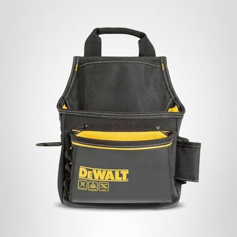 DEWALT Single Pouch hammer loop and belt enable convenient transport.