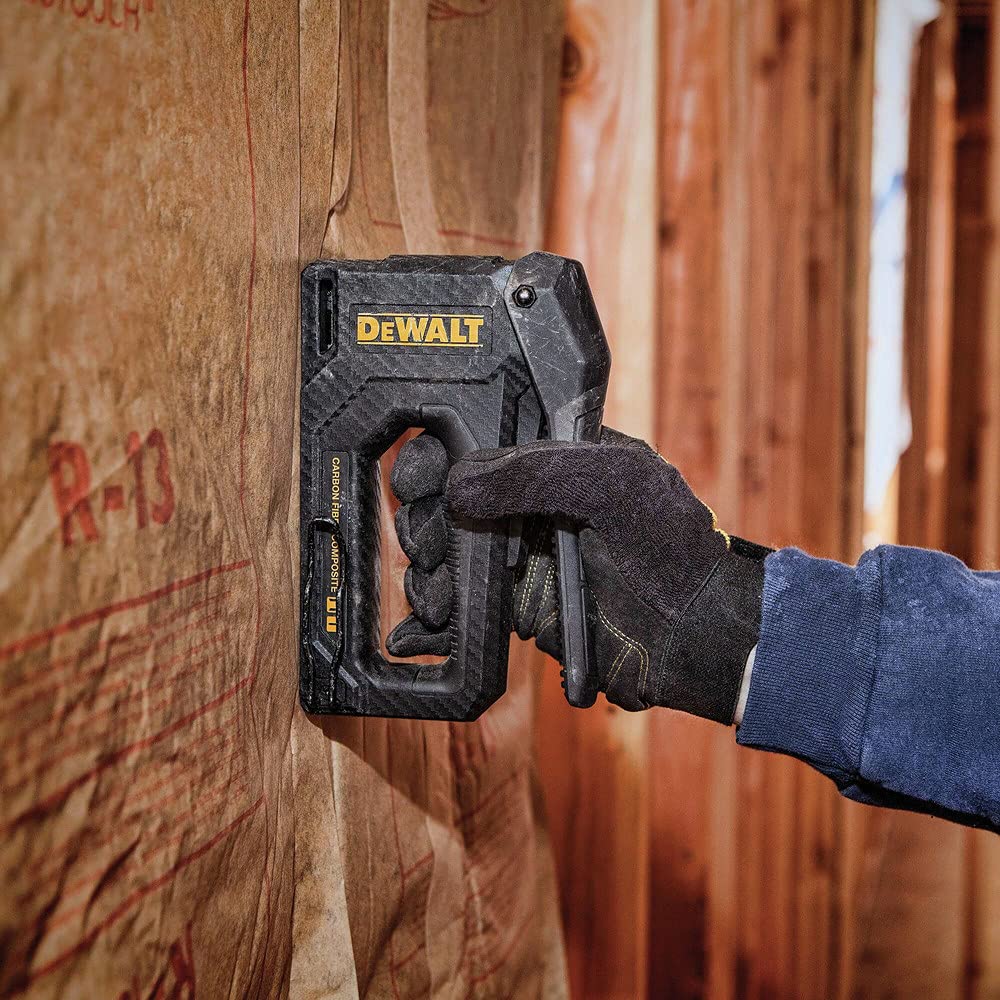 DEWALT button-load mechanism demonstrated for fast loading