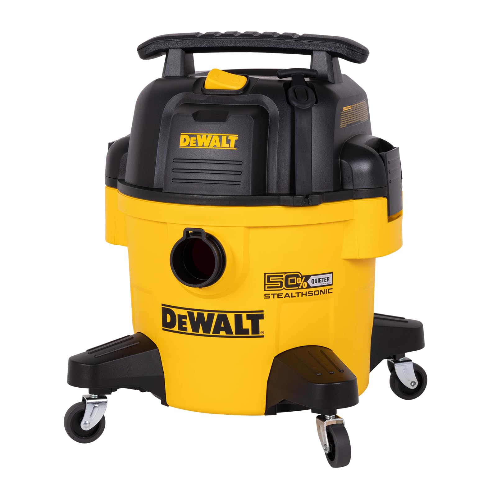 DEWALT STEALTHSONIC vacuum with powerful suction for wet and dry messes
