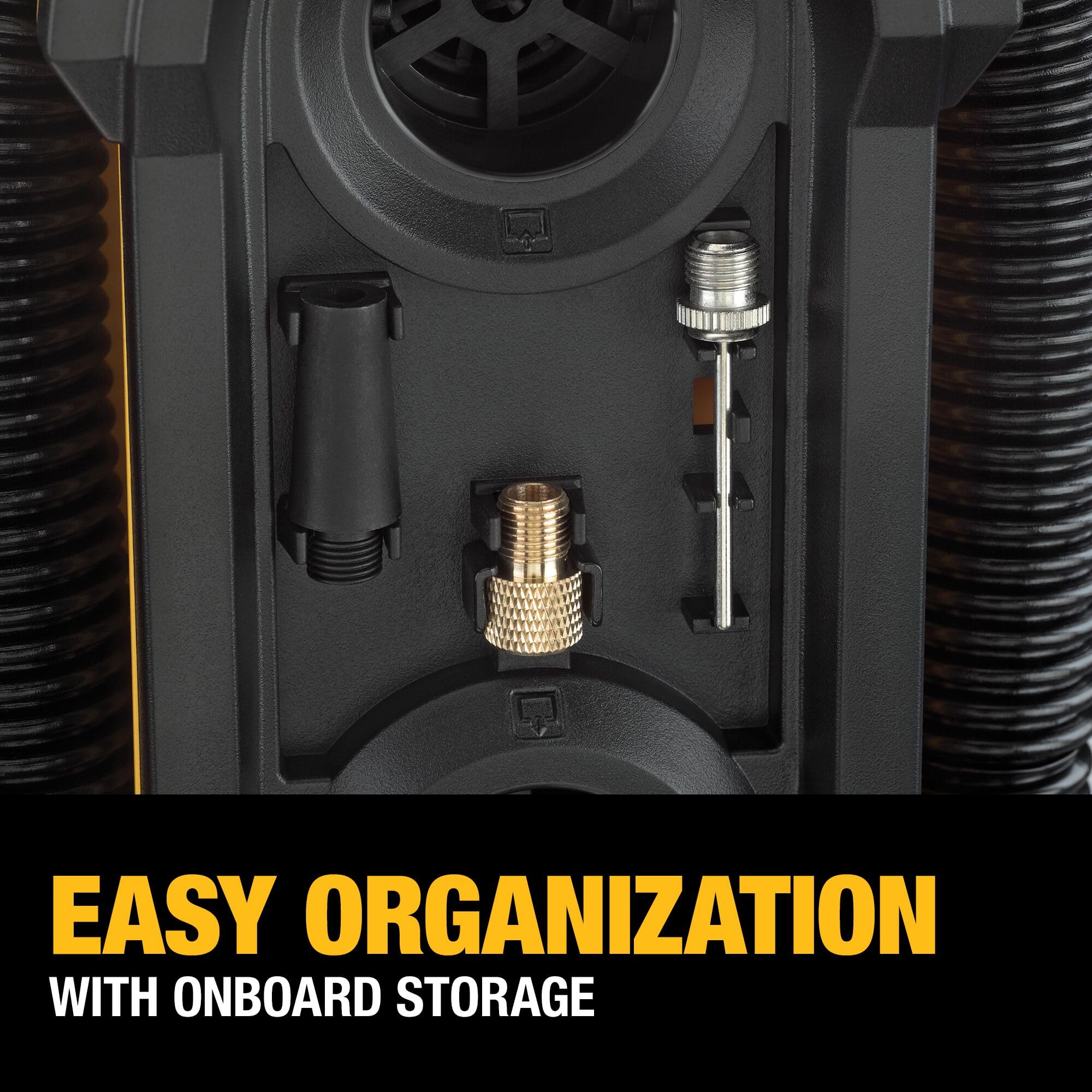 Threaded chuck provides a secure connection to valves during inflation
