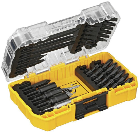 DEWALT ToughCase+ storage system keeps bits organized and portable.