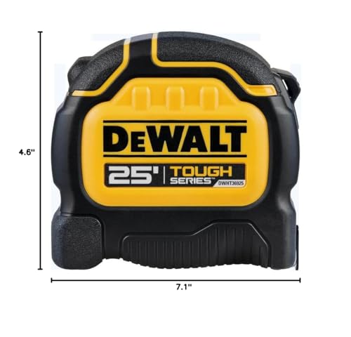 DEWALT ToughSeries on the jobsite demonstrating practical measurements