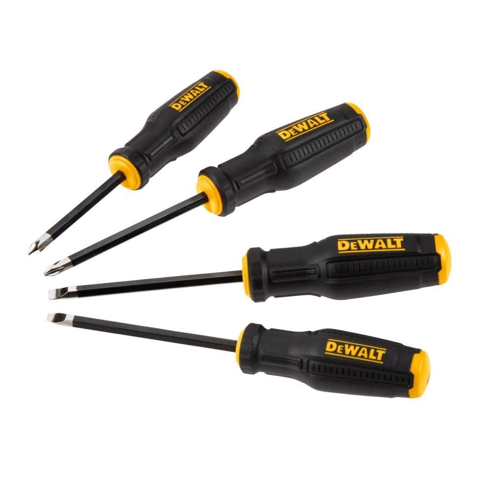 DEWALT ToughSeries SD 4pc tips image highlights MAXFIT tip design.