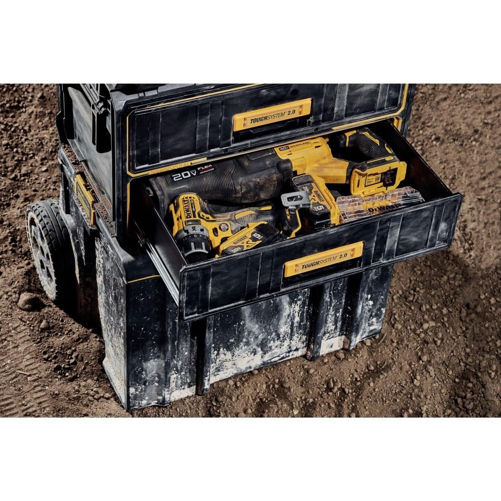 DEWALT ToughSystem 2.0 compatibility cups enable expanding storage options