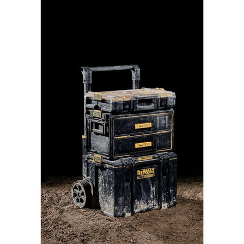 DEWALT ToughSystem 2.0 modular connectivity showcases scalable jobsite storage
