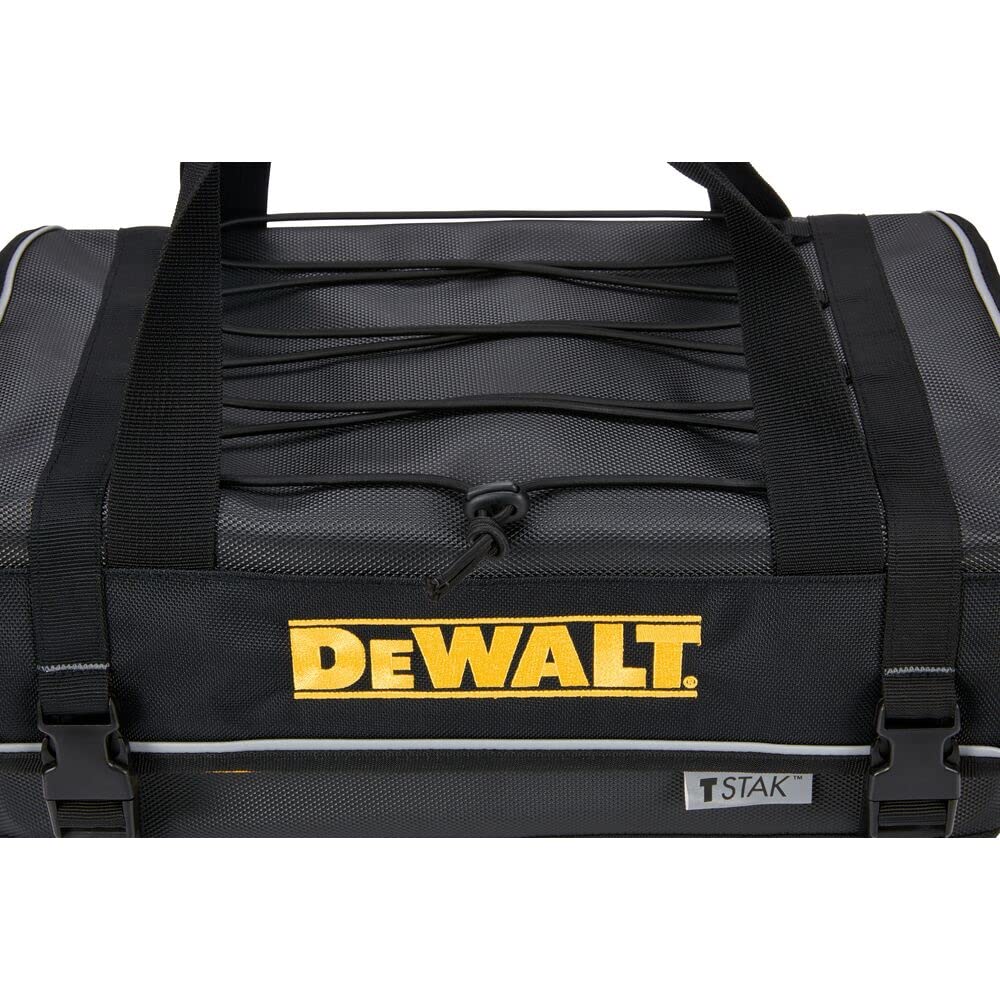 DEWALT TSTAK waterproof-base provides stable, spill-proof transport.