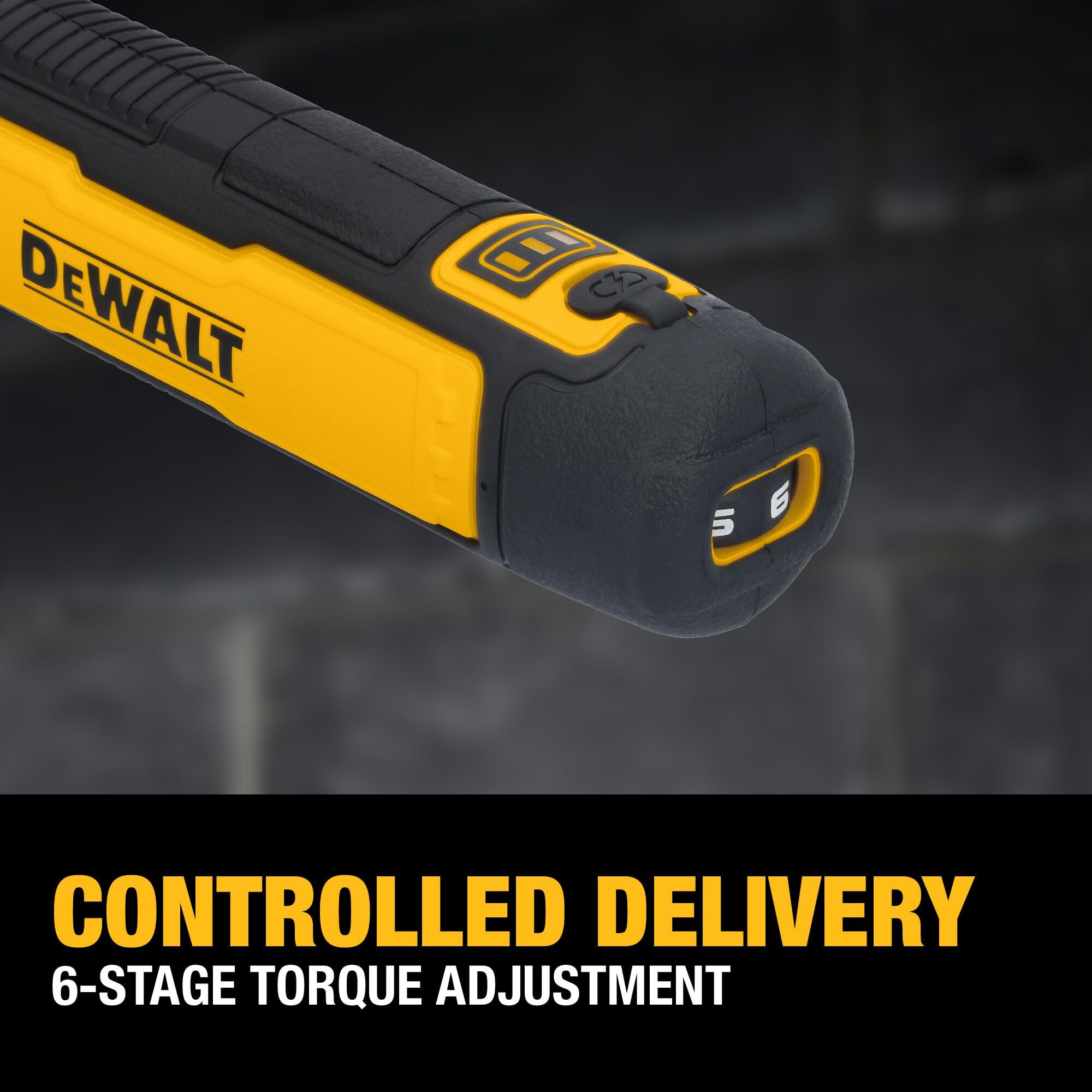 DEWALT screwdriver handles up to 680 screws per charge.