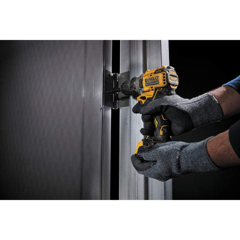 DEWALT Xtreme 12V drill with 2-speed transmission handles varied tasks.
