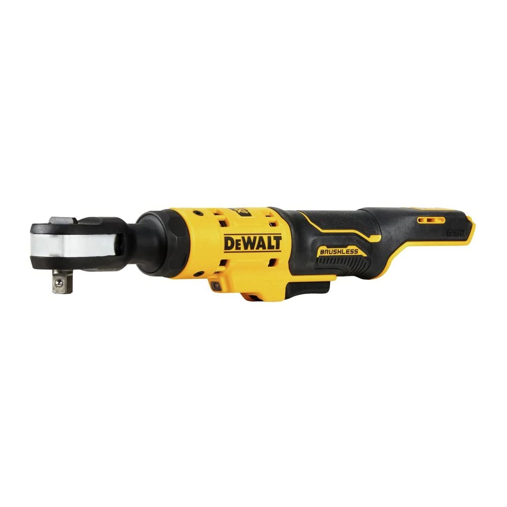 DEWALT XTREME 12V MAX cordless 3/8 inch ratchet in tight spaces