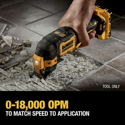 DEWALT XTREME 12V MAX compact design eases use in limited spaces during projects