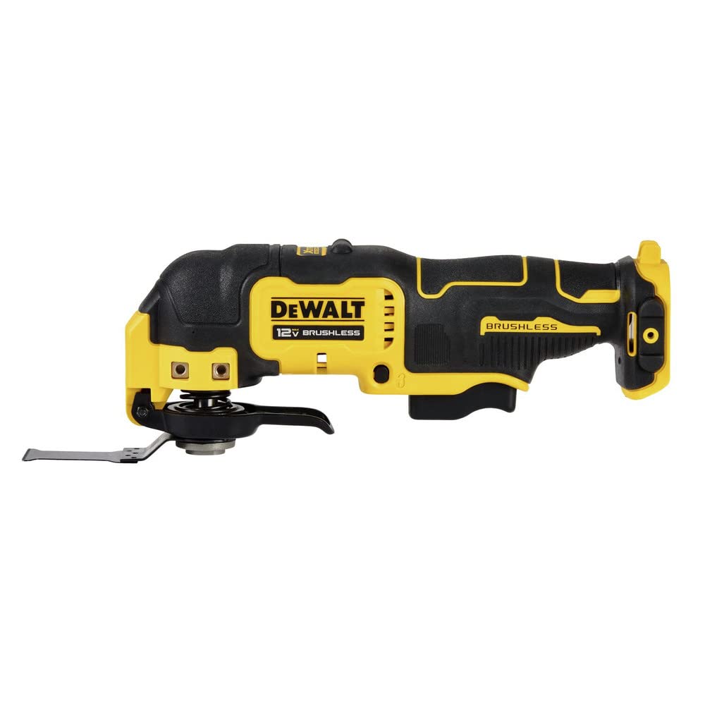 DEWALT XTREME 12V MAX with LED light improving visibility during precise cuts