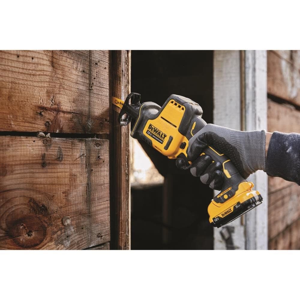 DEWALT Xtreme 12V Max tool-free blade release for quick blade changes