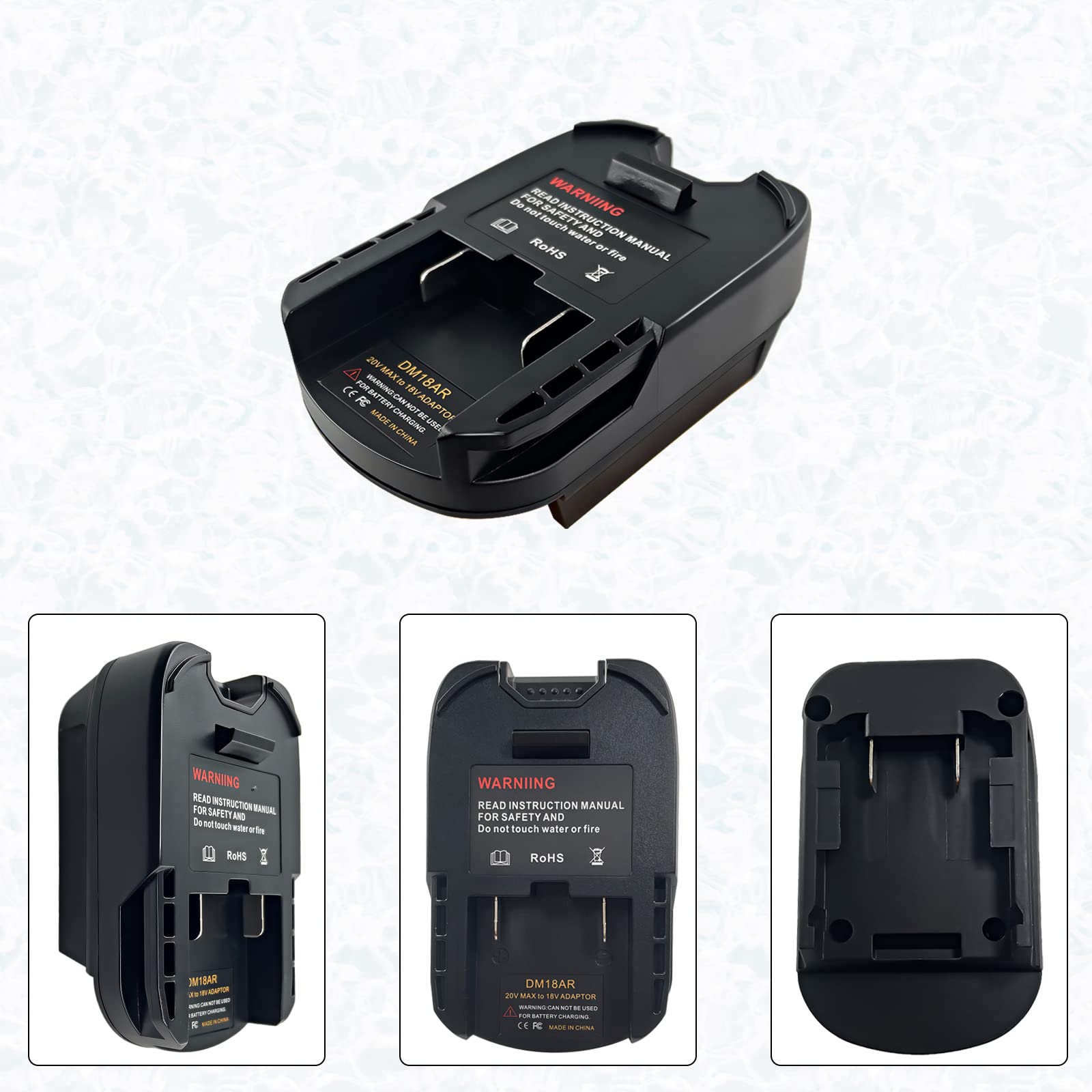 Safe, reliable DEWDYS adapter use with Ridgid 18V tools
