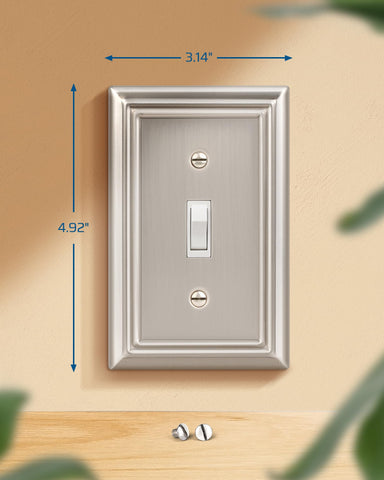DEWENWILS edge-textured design adds decorative detail to any room