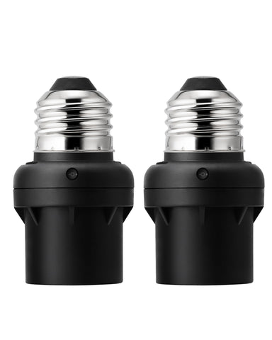 DEWENWILS light sensor socket dusk-to-dawn setup for automatic outdoor lighting.
