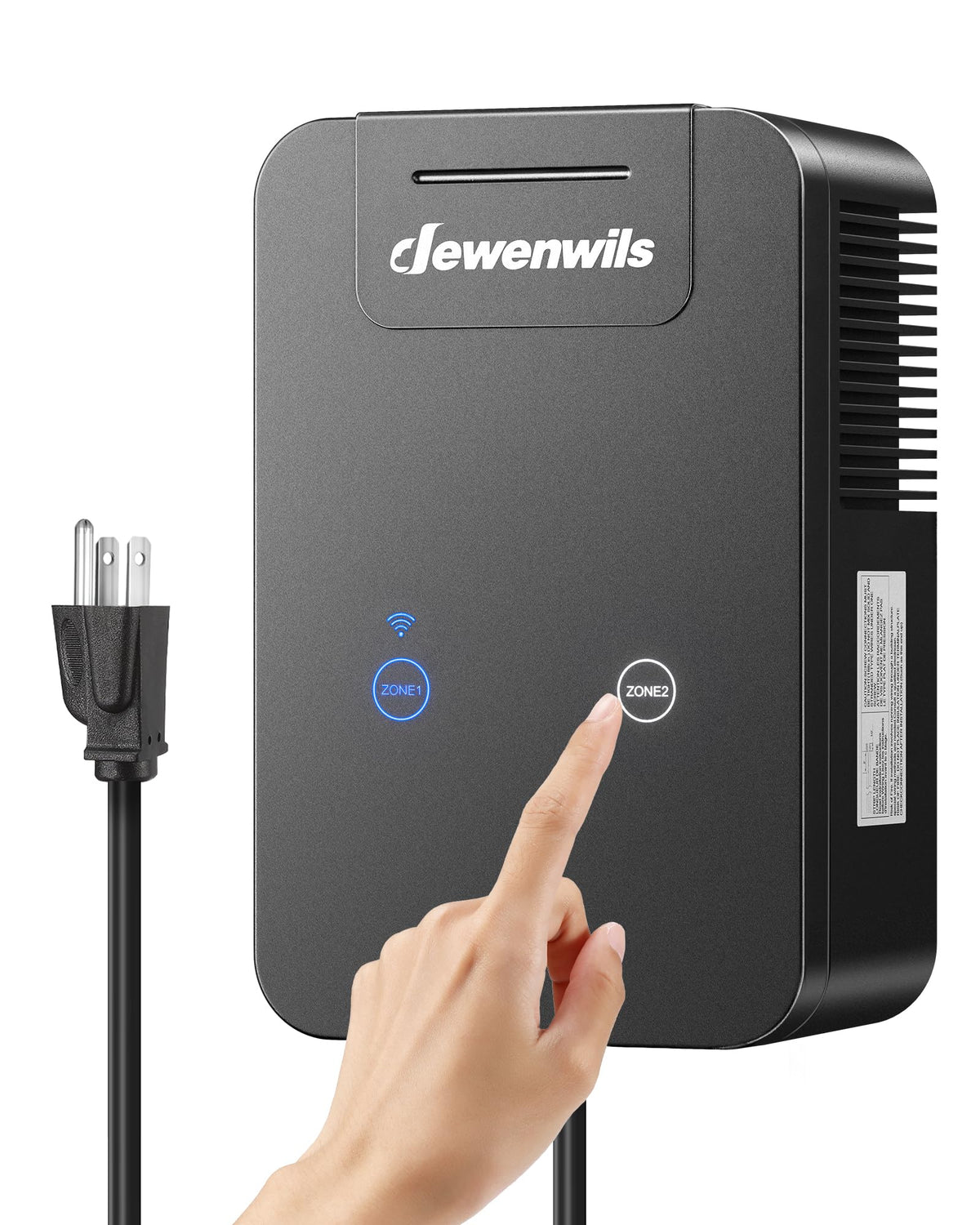 DEWENWILS 300W landscape transformer with dual zones powers outdoor lights efficiently.