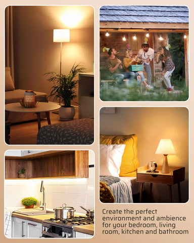 DEWENWILS bedside lamp dimmer provides convenient night lighting control.