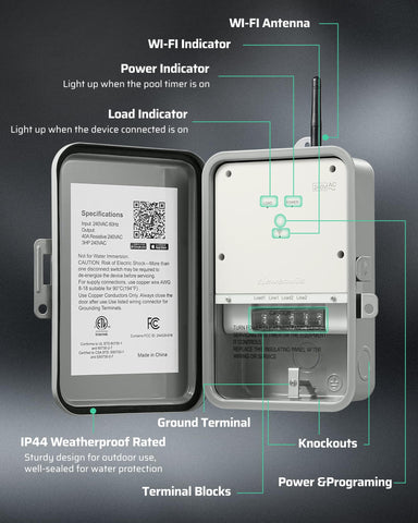 DEWENWILS certification logos affirm safety and reliability