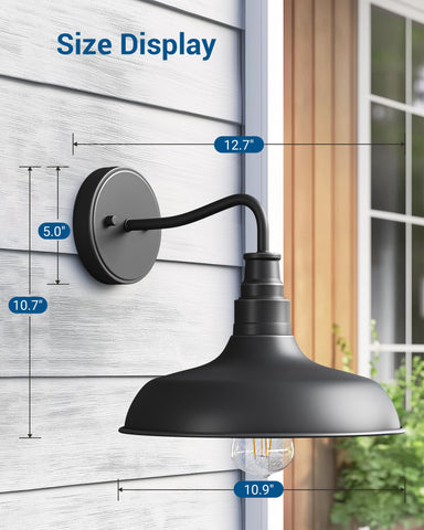 DEWENWILS easy-install hardwired design simplifies mounting with included hardware.