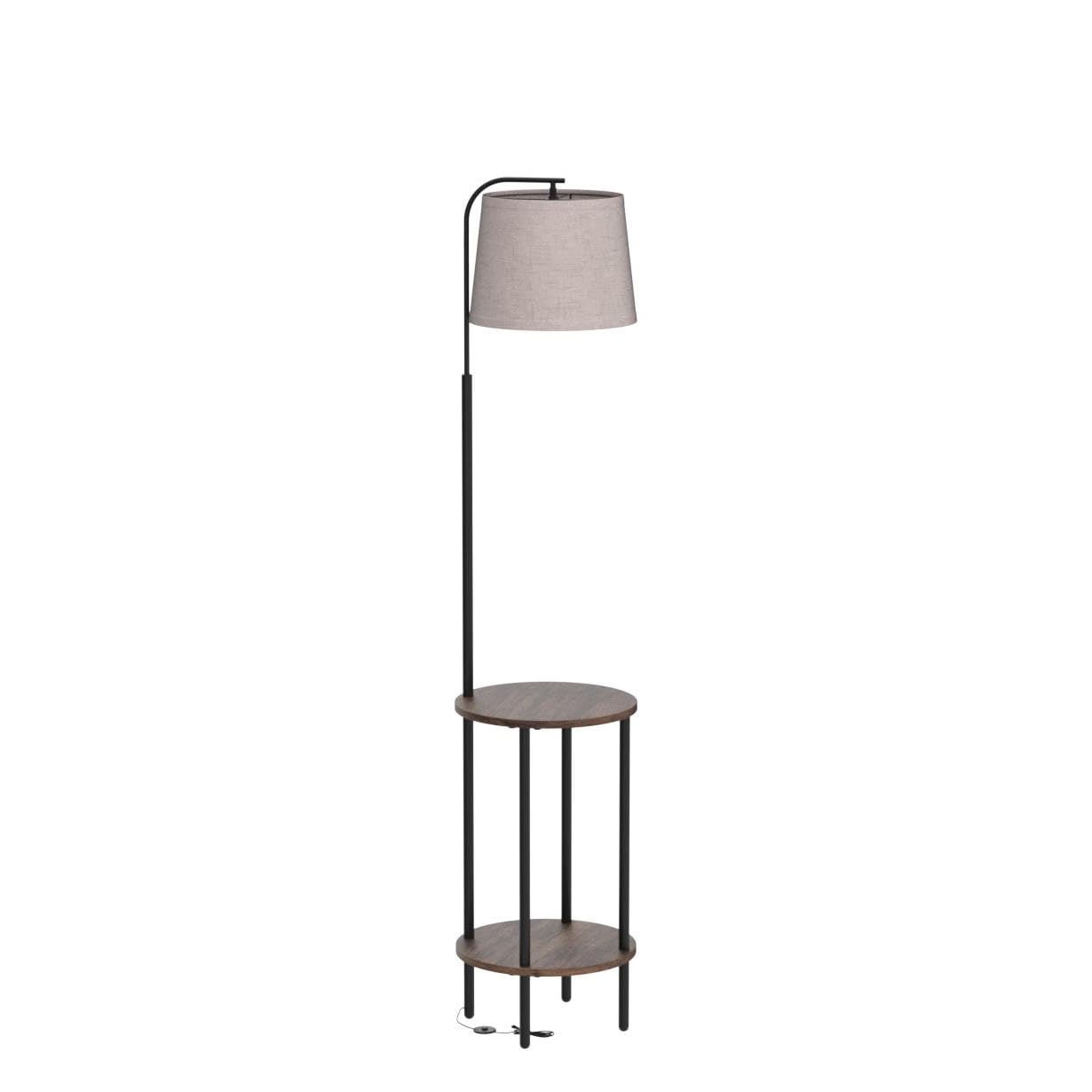 DEWENWILS easy-assembly floor lamp requires no tools for setup