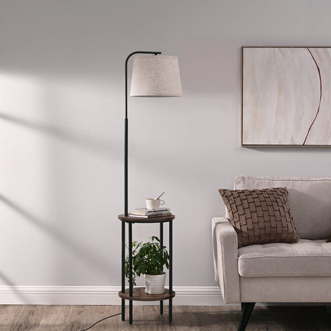 DEWENWILS thick wooden shelves resist wear and are easy to clean