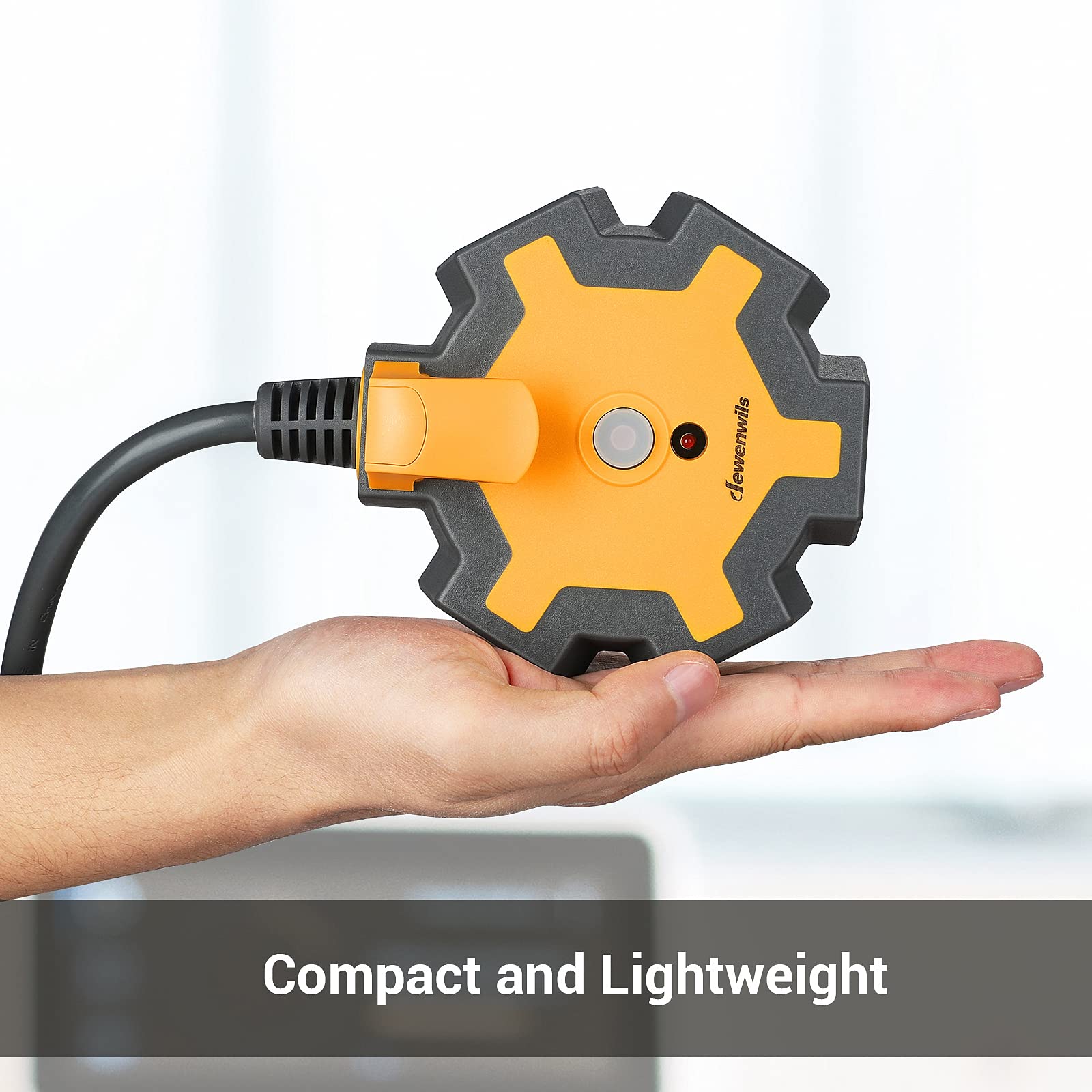DEWENWILS compact design enables easy job-site transport.