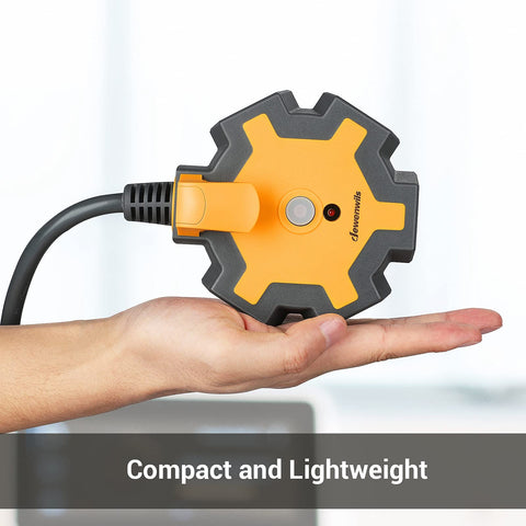 DEWENWILS compact design enables easy job-site transport.