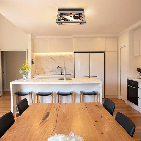 DEWENWILS 2-light design provides bright, efficient illumination for hallways