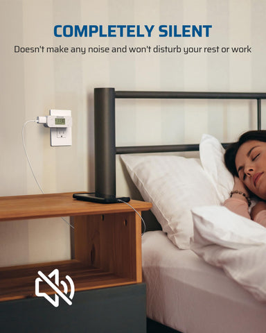 DEWENWILS memory function preserves timer settings during outages.