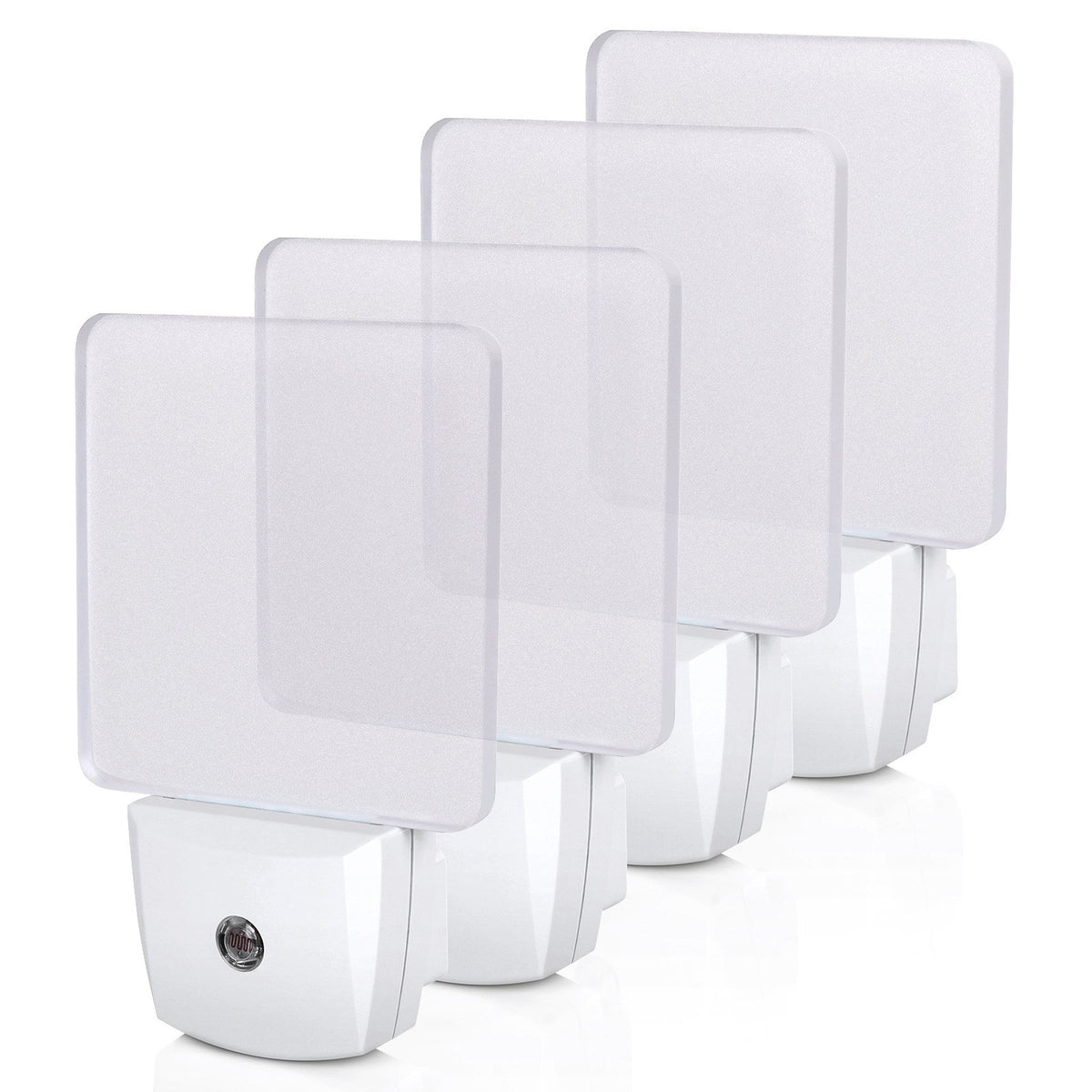 DEWENWILS night light plugged into wall provides gentle guidance at night.