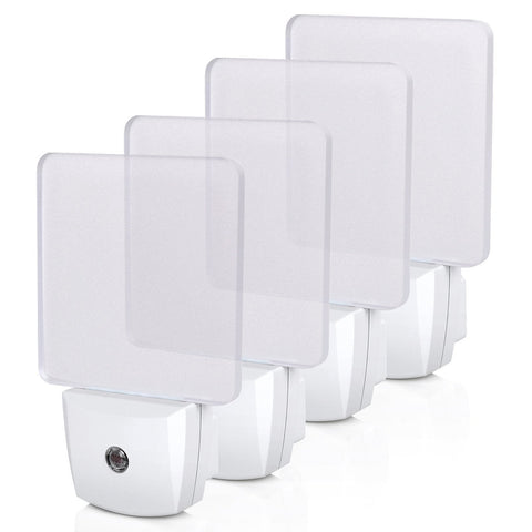 DEWENWILS night light plugged into wall provides gentle guidance at night.