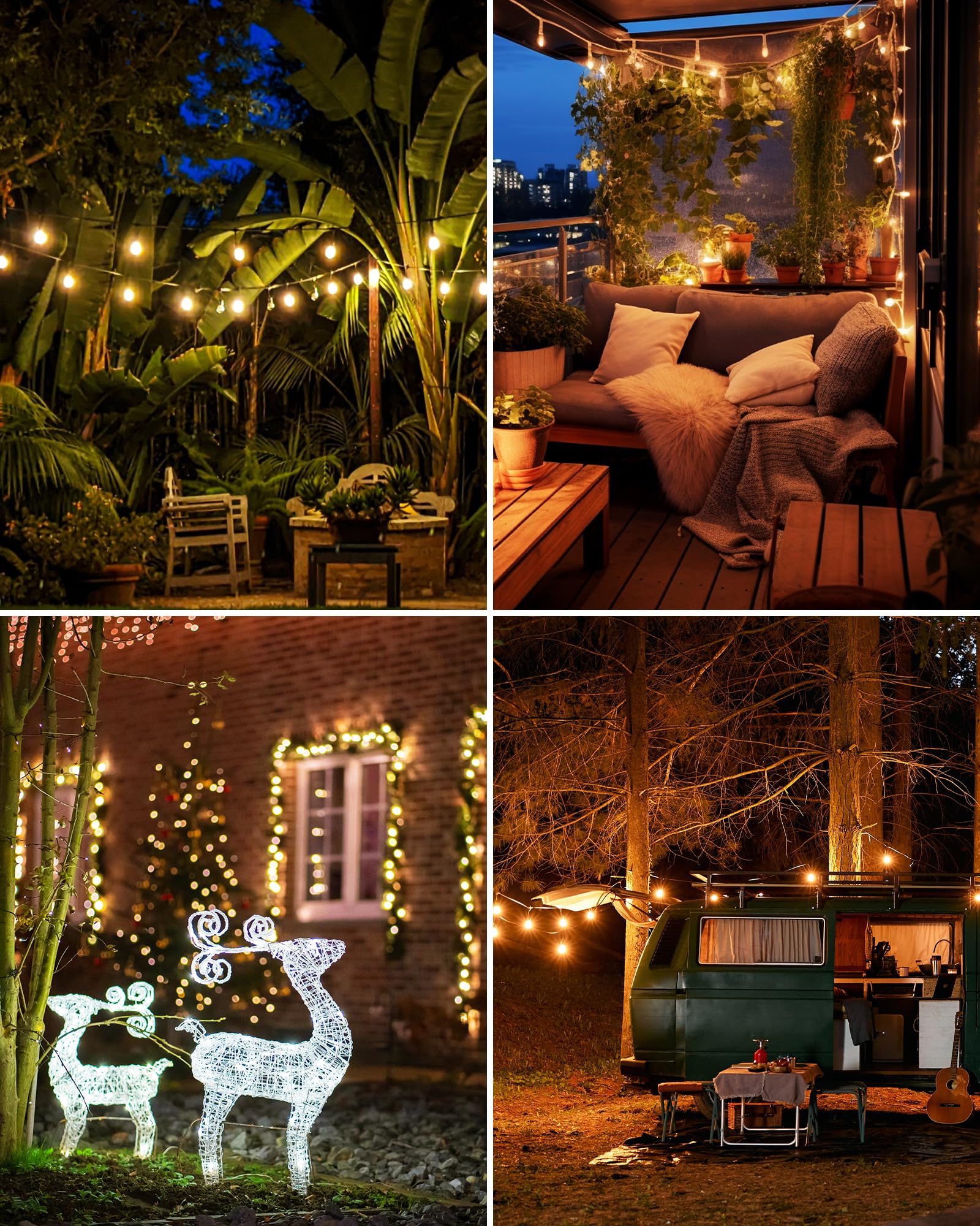 DEWENWILS compatible with lights, heaters and decorations for easy outdoor control
