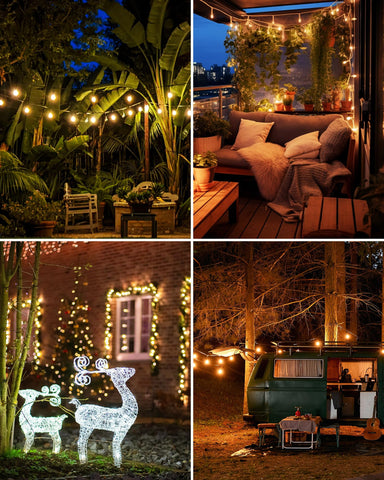 DEWENWILS compatible with lights, heaters and decorations for easy outdoor control