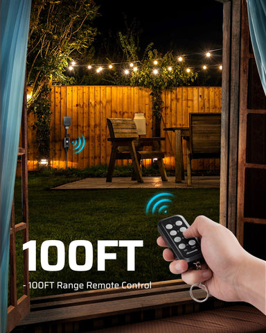 DEWENWILS weatherproof unit resists rain and harsh outdoor conditions