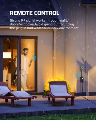 DEWENWILS plug‑and‑play design requires no programming for quick setup