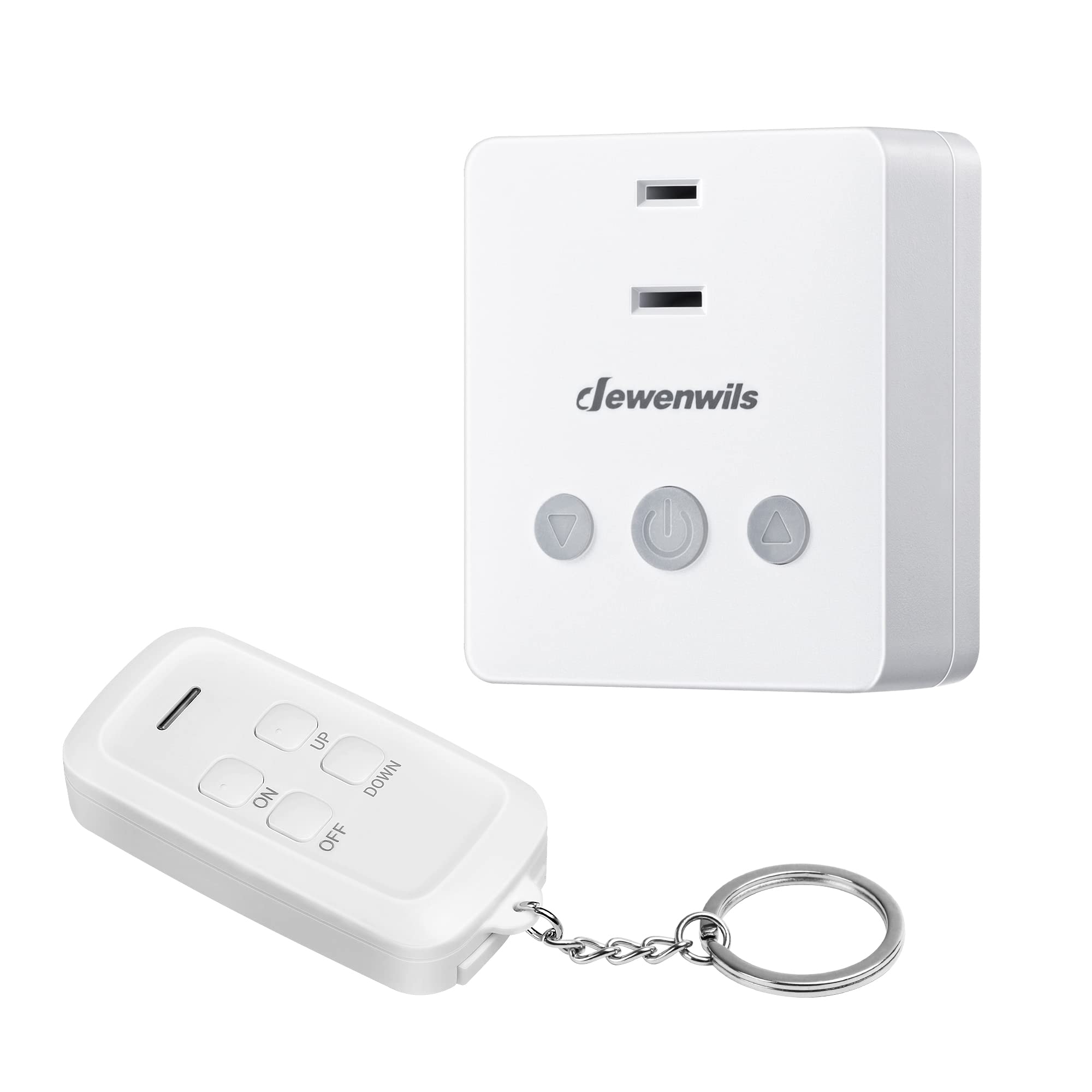 DEWENWILS plug-in lamp dimmer with remote control for easy lighting adjustments