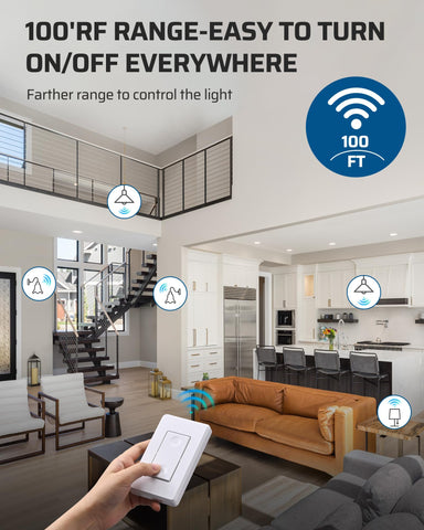 DEWENWILS programmable kit expands control across multiple fixtures