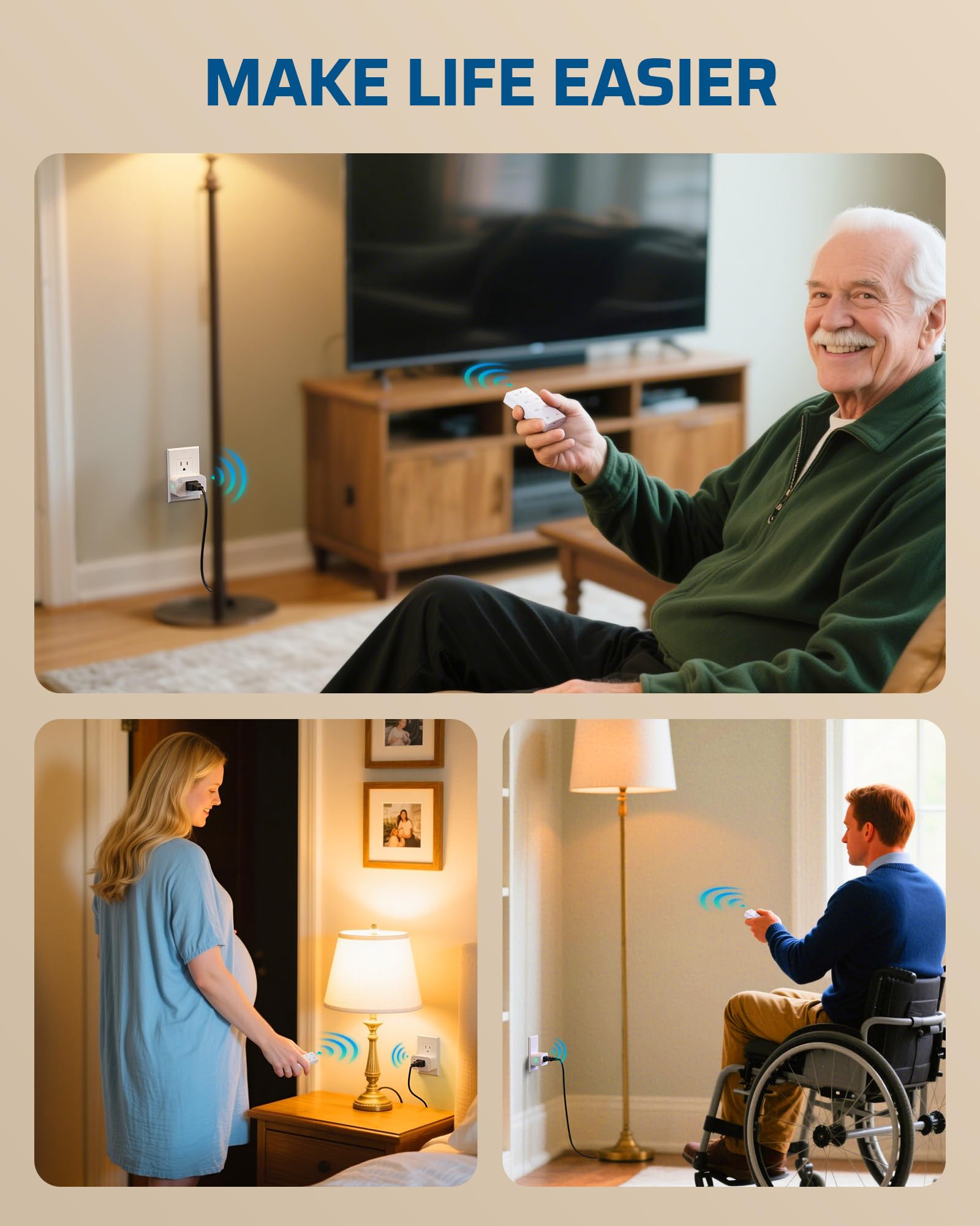 DEWENWILS remote and timer pairing enables quick setup.
