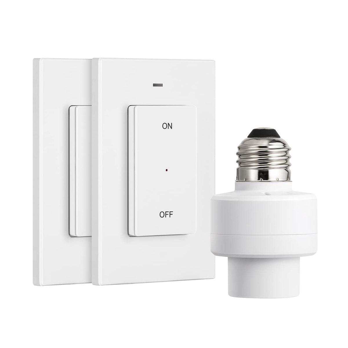 DEWENWILS remote-control light socket in use for convenient lighting control