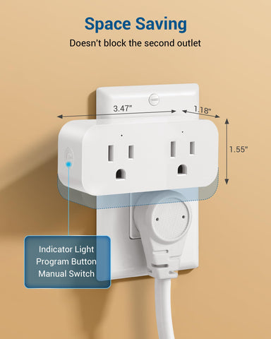 DEWENWILS RF signal through walls maintains control without line of sight