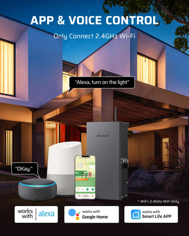 DEWENWILS app-based WiFi setup for remote control