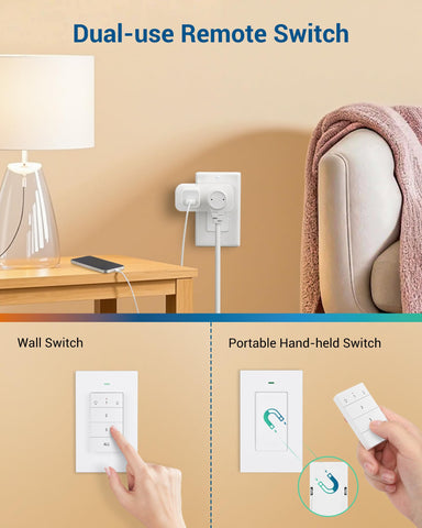 DEWENWILS wall mount bracket enabling easy placement for convenient use