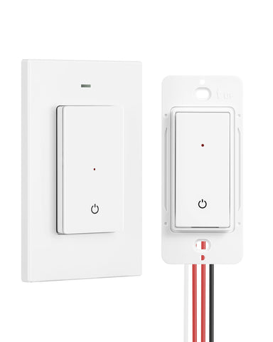 DEWENWILS wireless switch and receiver kit enabling remote control for lights and fixtures